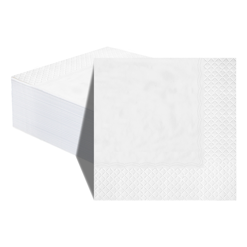 Paper Napkins Factory - Wholesale Popular Commercial Use Disposable Square Paper Napkins Handmade Logo Printing