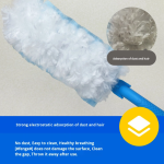 Dust Duster Supplier - Shengbo 360-Degree Disposable Cleaning Dust Duster Electrostatic Feather Retractable Microfiber