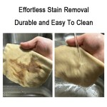 Kitchen Towels Factory - Heavy Duty 3535cm Bamboo Pulp Cloth Mesh Towels Super Absorbent Disposable Wipes Natural