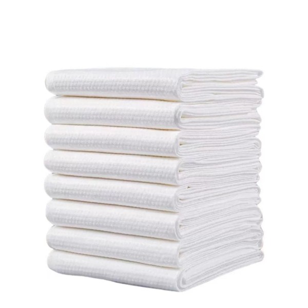 Hair Towel Supplier - Factory Direct 60g Thickened Cotton Disposable Hair Drying Towel Face Wrap for Makeup