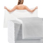 Hair Towel Supplier - Factory Direct 60g Thickened Cotton Disposable Hair Drying Towel Face Wrap for Makeup