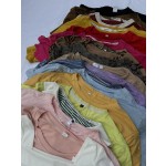 Used Solid Printed T-Shirt Factory - Women's Fashion Top