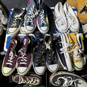 Used Men's Canvas Shoes Factory - Various Styles All Seasons