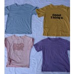 Used Solid Printed T-Shirt Factory - Women's Fashion Top