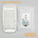 湿巾厂家-定制生产标签湿巾加厚厂家直销采用EDI纯水