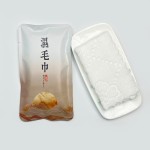 湿巾供应商-四边封口袋定制logo图案一次性湿巾酒店餐厅用