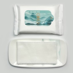 湿巾厂家-卸妆定制logo图案湿巾加厚厂家直销