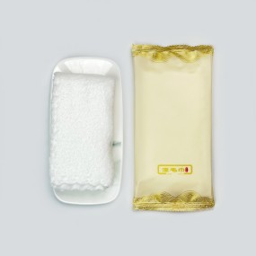 Wet Towels Supplier - Serrated Packaging Disposable Customized Wet Towels Direct Factory Sales EDI Pure Water