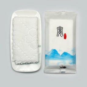 Wet Towels Manufacturer - Disposable Customized Serrated Packing Wet Towels Thickened Version Direct Sales