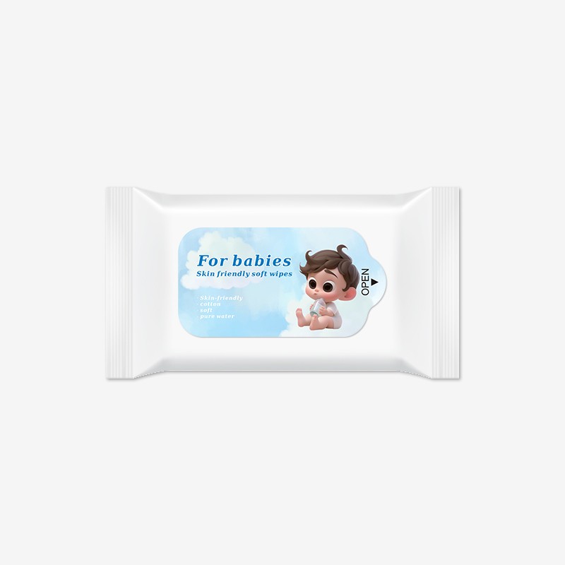 Cleansing Wipes Manufacturer - Non-Woven Material Customize Logo and Brand Accepted Baby Cleansing Wipes Moisturizing