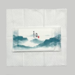 湿巾厂家-锯齿包装一次性定制湿巾厂家直销单片