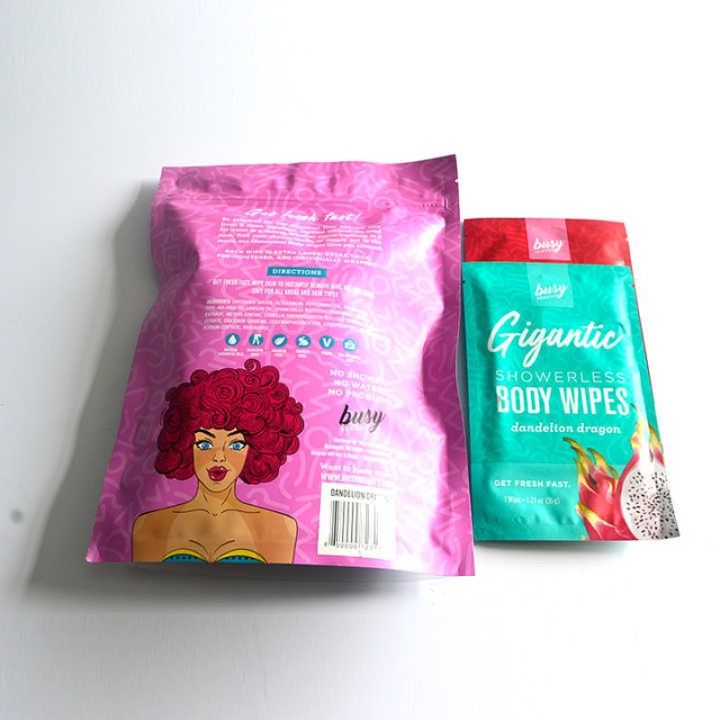 Showerless Body Wipes Factory - Large Rinse Free Travel Camping Athletes