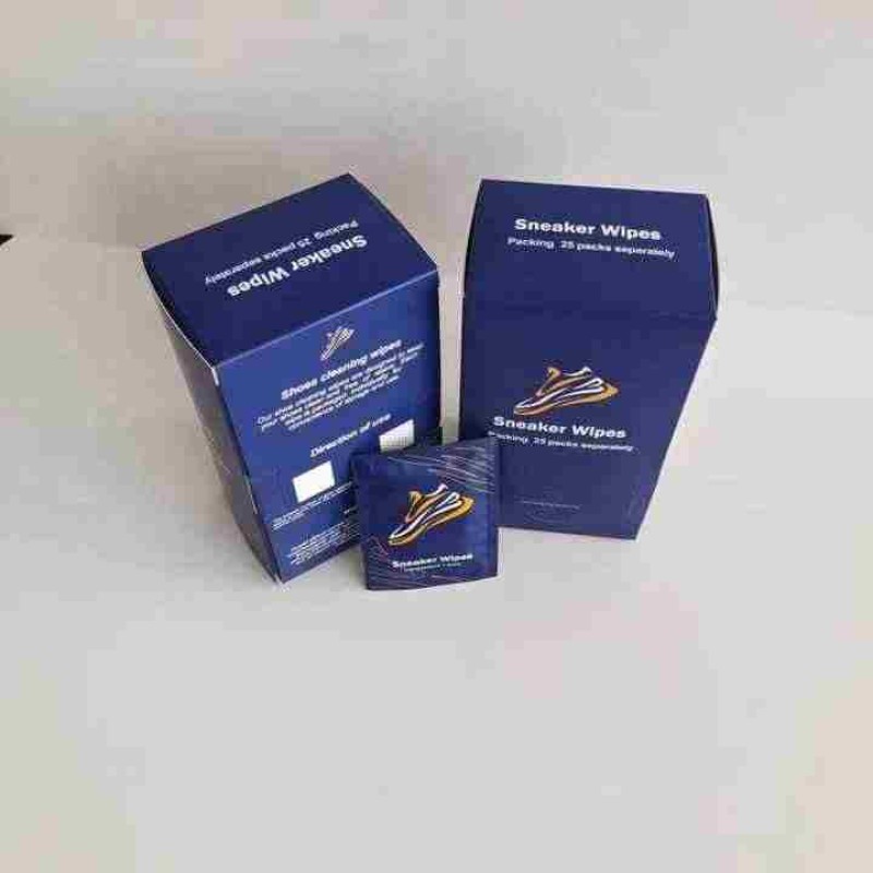 Sports Shoe Wipes Manufacturer - Free Sample Non-woven Granular Dispensing