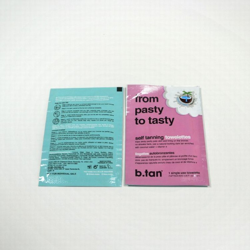 Disposable Sunscreen Wipes Manufacturer - Individual Pack Custom Print