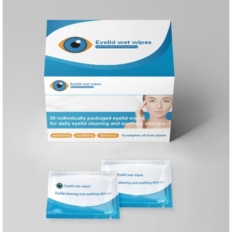 Eye Lid Wipes Manufacturer - Custom No-rinse Lashes Hygienic Cleansing