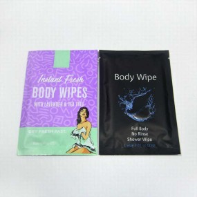 Portable Body Wipes Factory - Custom Logo Cool Underarms Deodorant