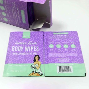 Portable Shower Wipes Manufacturer - Disposable Sweat Dirt Odor Removal