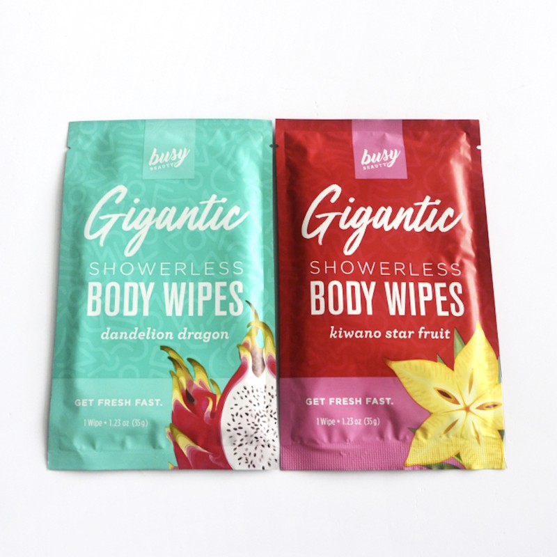 Private Label Body Wipes Factory - Handy Individually Wrapped Fragrance