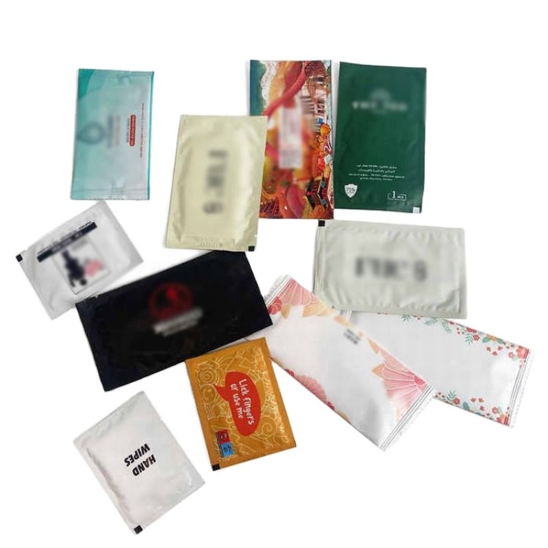 Restaurant Wet Wipes Factory - Custom Design Hand Mouth Sachet