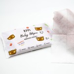 婴儿湿巾厂家-FSC GMPC CE ISO13485 BSCI定制logo包装单片湿巾可生物降解婴儿