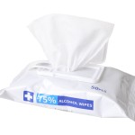 医疗湿巾厂家-50片医院消毒水刺湿巾75%医用酒精清洁湿巾