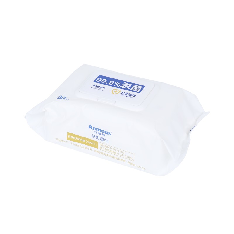 Disinfection Wipes Factory - 99% Disinfection Disposal High Quality Cotton Wet Wipes Medical Grade