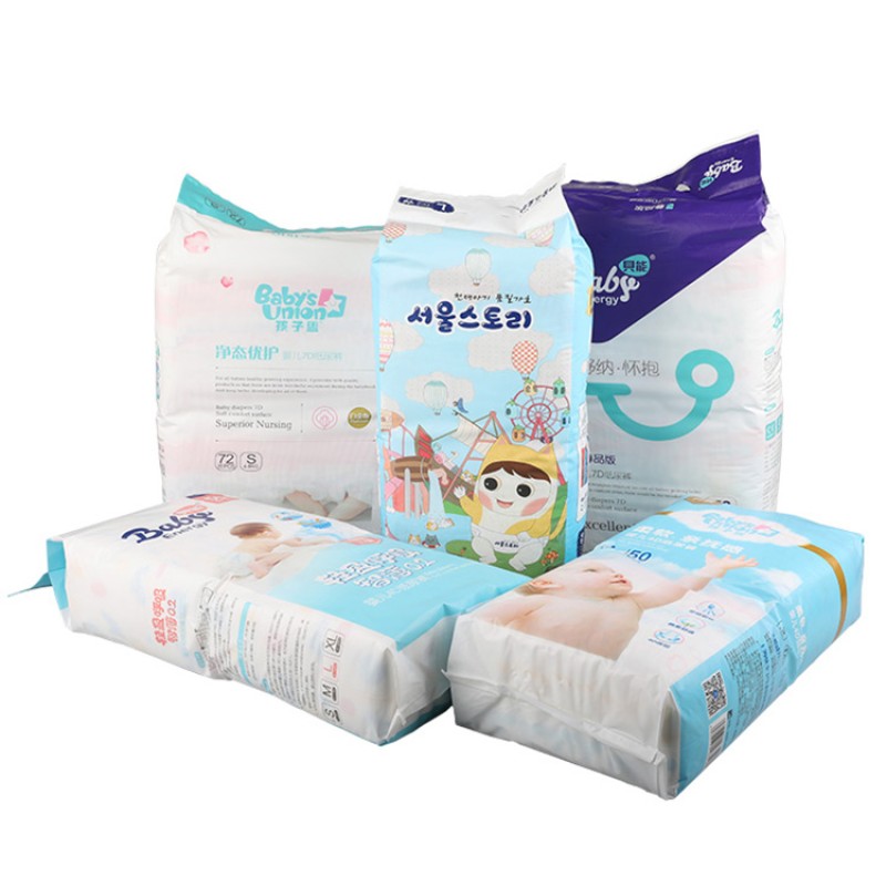 Baby Diapers Supplier - FSC GMPC CE ISO13485 BSCI Organic Newborn Baby Diapers Baby Nappies Pants