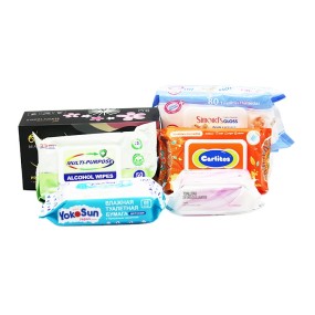 竹浆湿巾厂家-代工99.9%纯水湿巾定制一次性面部竹浆湿巾