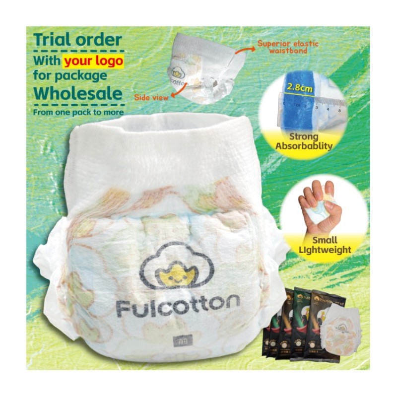 Baby Diapers Supplier - Non-Toxic Fiber Super Absorbent