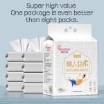 厨房湿巾厂家-懒人厨房干巾20x20 180片珍珠纹理纸巾带悬挂