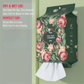 Face Towel Factory - ODM OEM 78g 20x20 150pcs Factory Wholesales Customized Hanging Disposable Face Towel