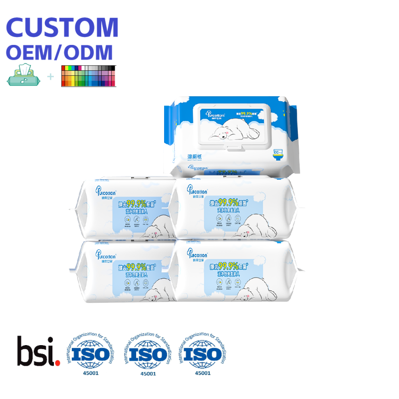 Toilet Wipes Manufacturer - Customizable Flushable Wet Toilet Paper Wipes for Cleaning