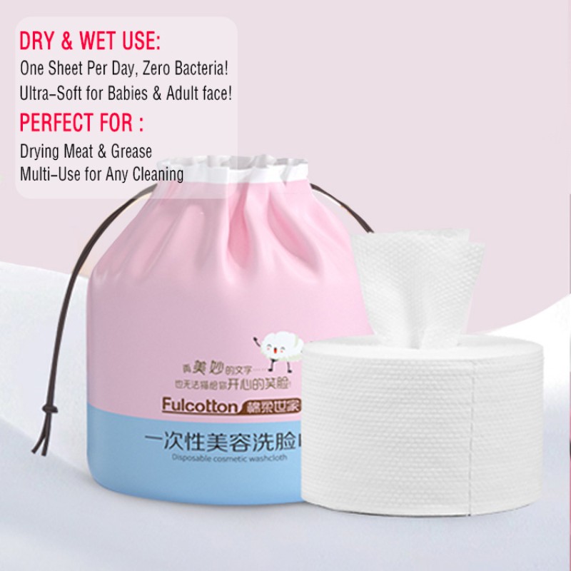 Facial Towels Manufacturer - OEM/ODM Disposable Cotton Facial Towels Nonwoven for Beauty Salons Facials