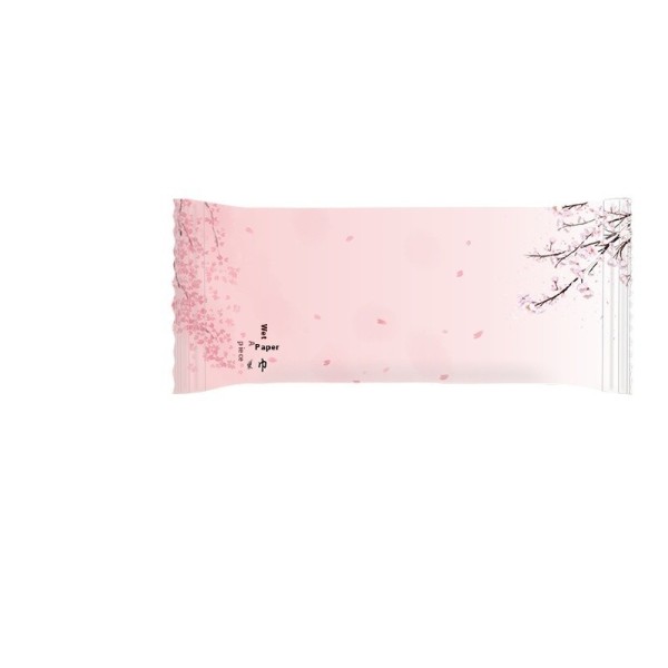 清洁湿巾工厂-定制logo单片装广告餐厅