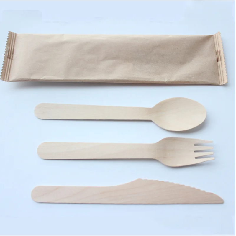 Wooden Cutlery Set Manufacturer - Hot Sale Eco-Friendly Biodegradable
