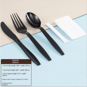 Plastic Cutlery Factory - Hot Sale Custom Logo Spoon Knife Fork