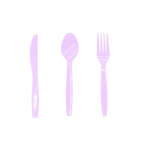 塑料餐具套装工厂-热销PS塑料叉勺刀