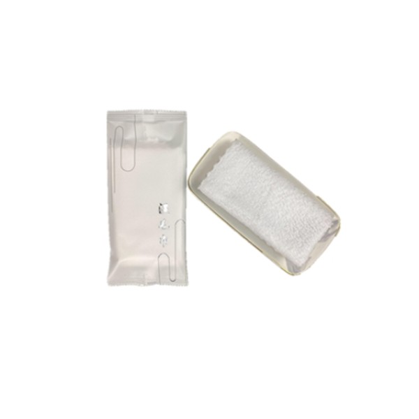 涤纶湿毛巾工厂-中国供应商30x30cm锯齿边