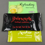 湿毛巾供应商-热销25x25cm加厚定制logo