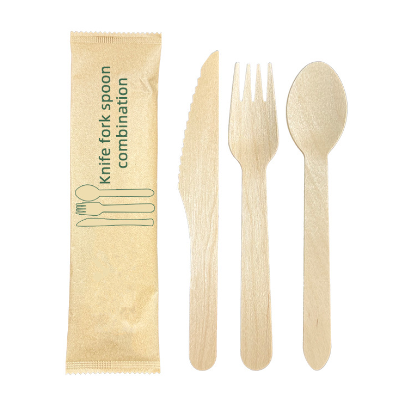 Wooden Cutlery Supplier - OEM Biodegradable Spoon Fork Knife
