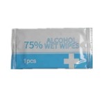 酒精湿巾供应商-可定制单片装75%个人护理
