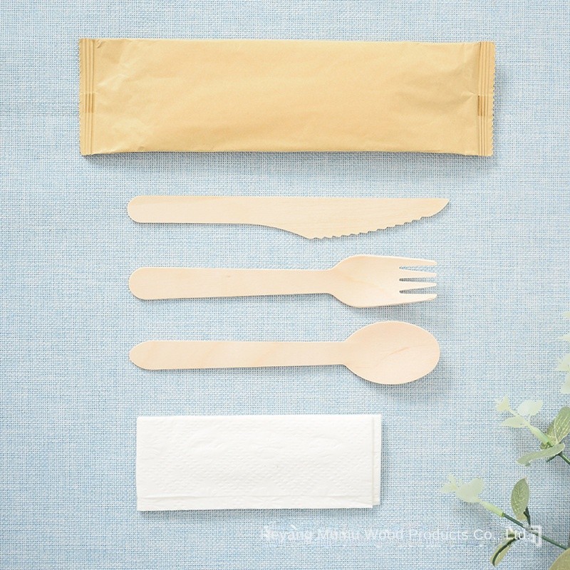 Wooden Cutlery Manufacturer - Custom Eco-Friendly Spoon Fork Knife Set