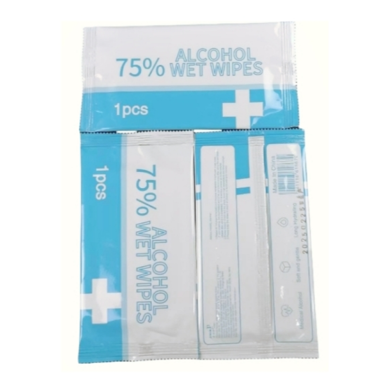 Alcohol Wet Wipes Factory - OEM/ODM 1-Piece 75% Sterilization Rate
