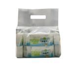 Baby Wipes Factory - Free Sample Low MOQ Mini Pack Wet Wipes Customized Handbag Disposable Baby Wipes