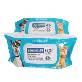 Pet Cleaning Wipes Manufacturer - Wholesale Custom Alcohol-free Deodorizing Pet Cleaning Grooming Wipes Dog Cat