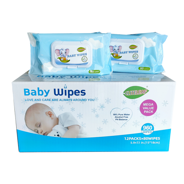 Baby Wipes Manufacturer - OEM Cheap Pure Water Baby Wipes China Factory Cotton Soft Cleaning Custom