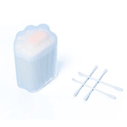 棉签厂家-100%棉医用棉签耳棒可生物降解有机竹