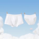 Disposable Underwear Supplier - Free Sample Disposable Massage Underwear for Children Breathable Classic White