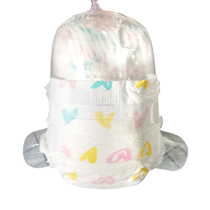 Baby Diapers Factory - Promotional Transparent Big Bag Packing Premium Quality a Grade Bales Baby Diaper Nappies