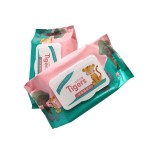 Baby Wet Wipes Factory - Daily Use Flushable Outdoor Travel Biodegradable Soft Bamboo Baby Wet Wipes plastic